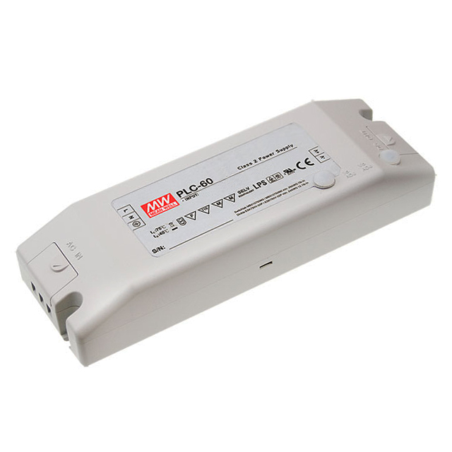 PLC-60-12 MEAN WELL USA Inc.  LED Drivers