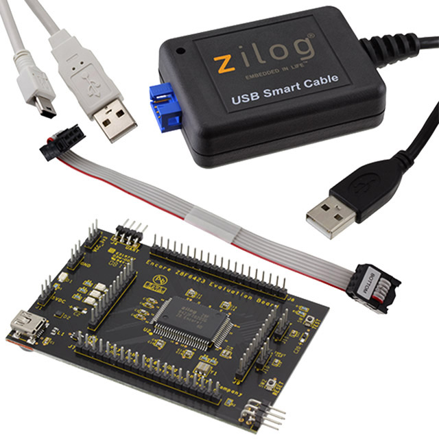 Z8F64200100KITG Zilog  Cartes d'évaluation DSP MCU intégrées