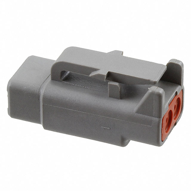 DTM06-2S TE Connectivity Deutsch Connectors  Rectangular Connector Housings