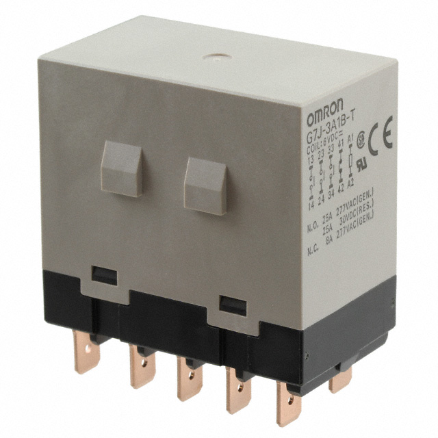 G7J-3A1B-T DC12 Omron Automation and Safety  Power Relays Over 2 Amps
