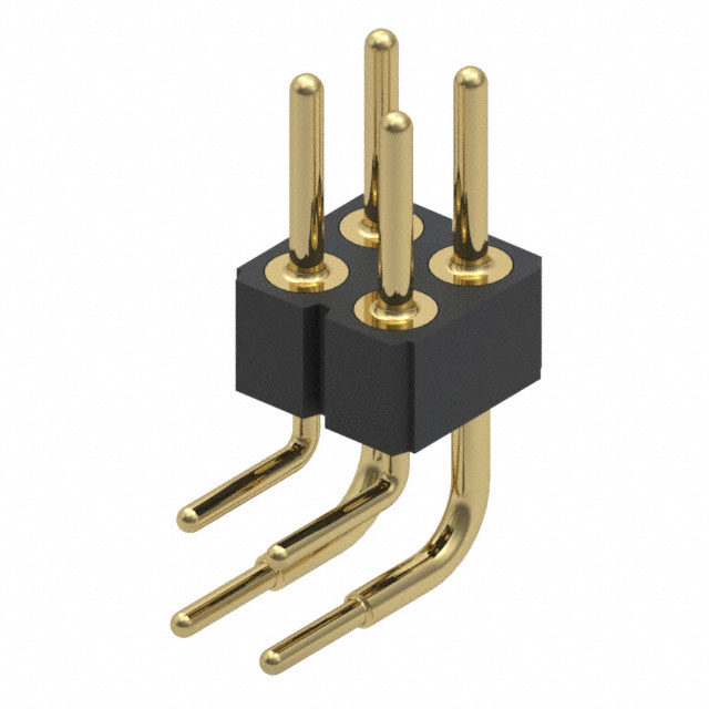 802-10-004-20-001000 Mill-Max Manufacturing Corp.  Embases à broches mâles