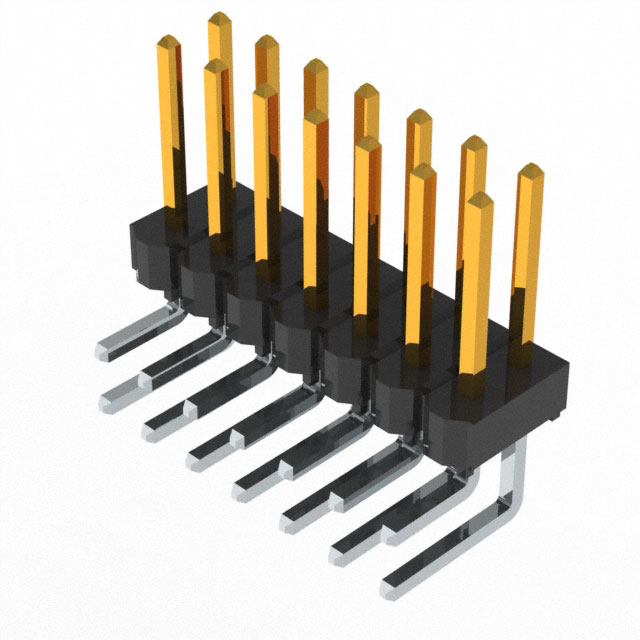 TSW-107-25-L-D-RA Samtec Inc.  Embases à broches mâles