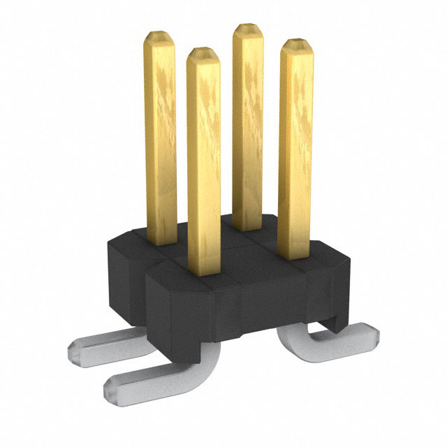 951204-2520-AR-TP 3M  Embases à broches mâles