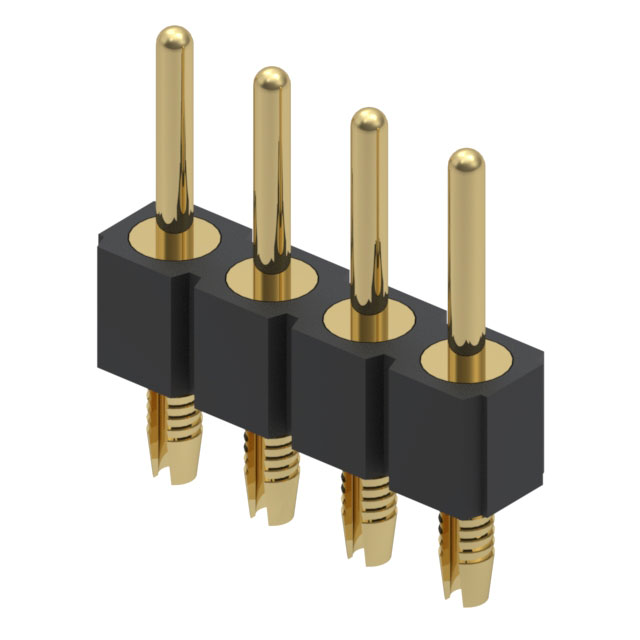 800-10-004-61-001000 Mill-Max Manufacturing Corp.  Headers Male Pins