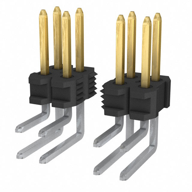 76345-104-72 Amphenol ICC (FCI)  Headers Male Pins