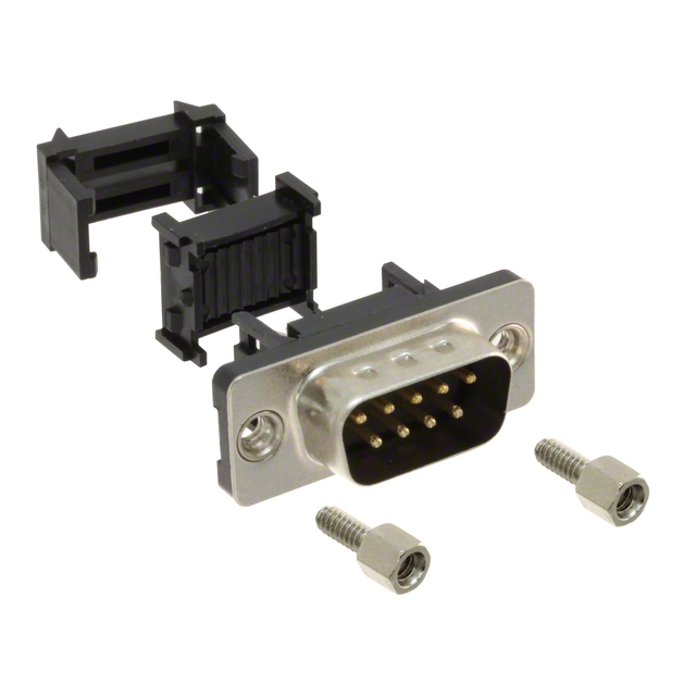 410M0-09-1-004S CNC Tech  Ensembles de connecteurs D-Sub