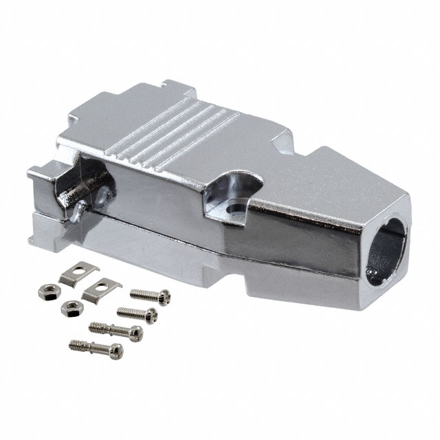 300X11129X Amphenol CONEC  Capots de connecteurs D-Sub en forme de D