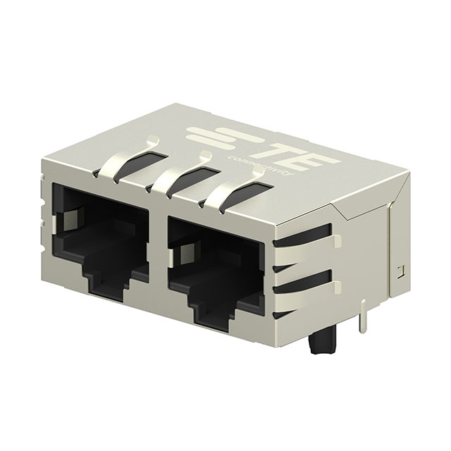 5-2301996-4 TE Connectivity AMP Connectors  Modular Connector Jacks With Magnetics