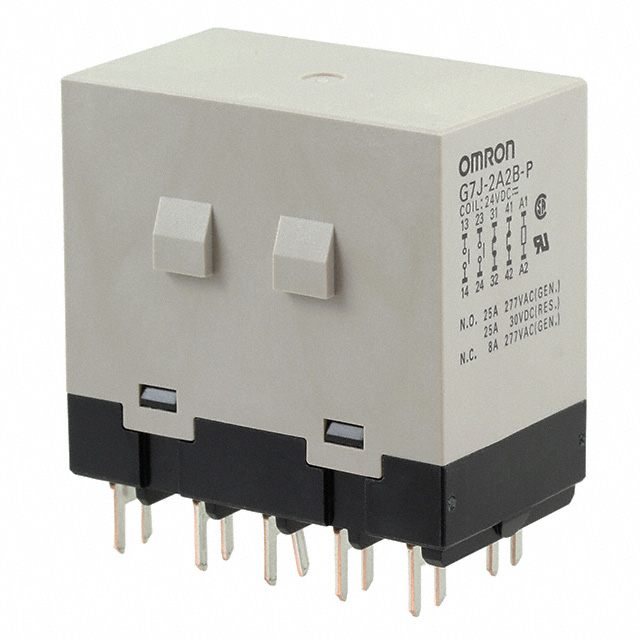 G7J-2A2B-P DC24 Omron Automation and Safety  Power Relays Over 2 Amps