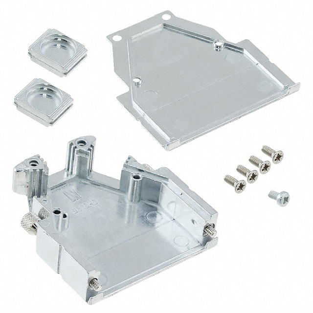 165X14429X Amphenol CONEC  Capots de connecteurs D-Sub en forme de D