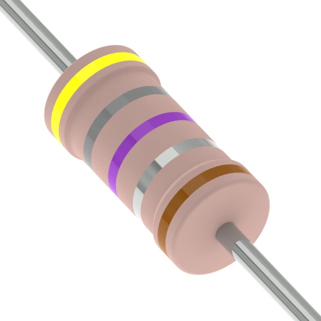 FMP100FBF52-4R87 YAGEO  Resistori passanti