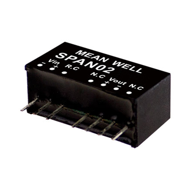 SPAN02E-03 MEAN WELL USA Inc.  Convertidores CC CC