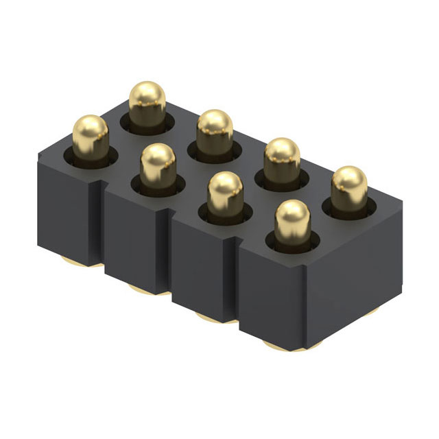 813-22-008-30-001101 Mill-Max Manufacturing Corp.  Spring Loaded