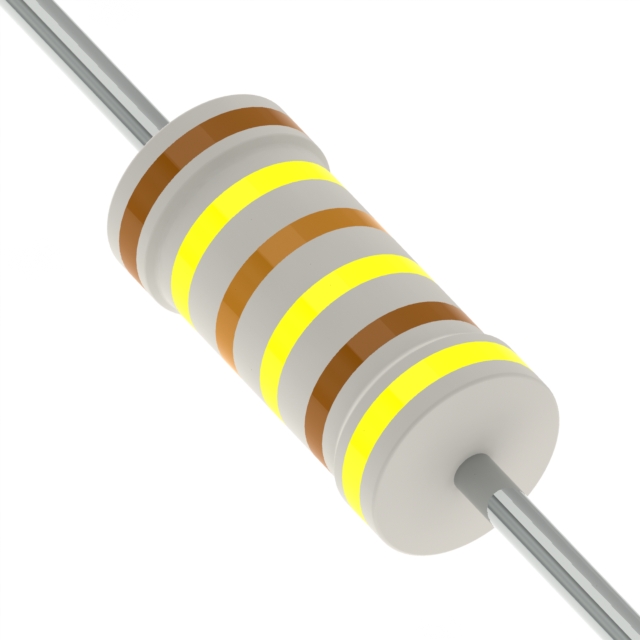 HHV-25FR-52-1M43 YAGEO  Résistances traversantes