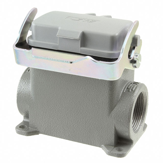 H10B-SDRH-LB-2M32 TE Connectivity AMP Connectors  Alloggiamenti per connettori per impieghi gravosi, cappucci e basi