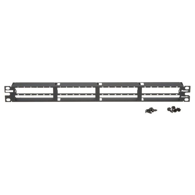 QPP48HDBL Panduit Corp  Patchbay Jack Panels