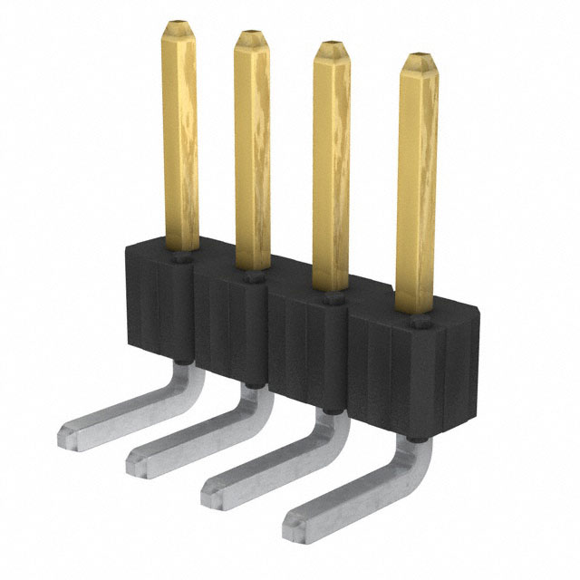 104430-2 TE Connectivity AMP Connectors  Embases à broches mâles