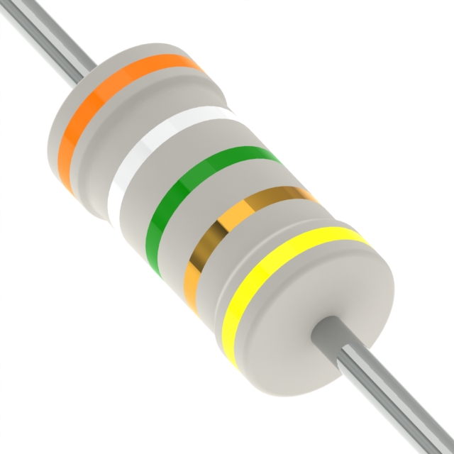 HHV1WSJT-52-3M9 YAGEO  Through Hole Resistors