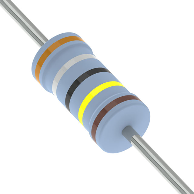 MFR50SFTE52-3M9 YAGEO  Through Hole Resistors