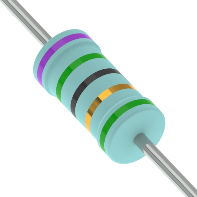 MFR25SDRF52-75R YAGEO  Durchgangslochwiderstände