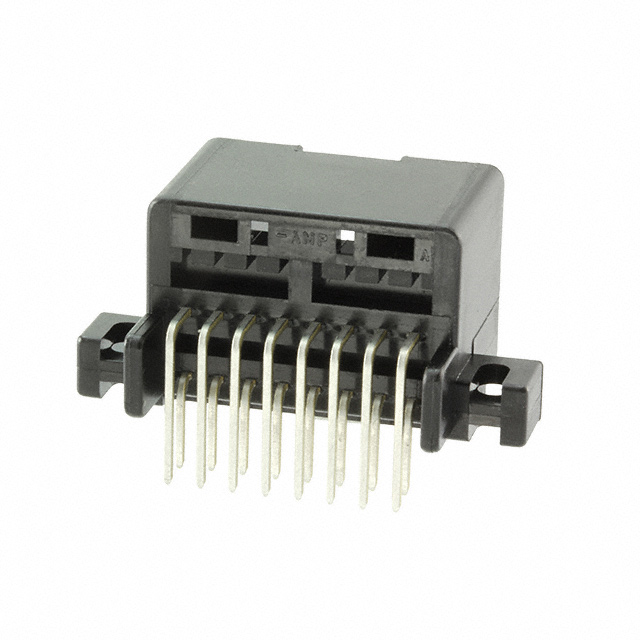 174053-2 TE Connectivity AMP Connectors  Headers Male Pins