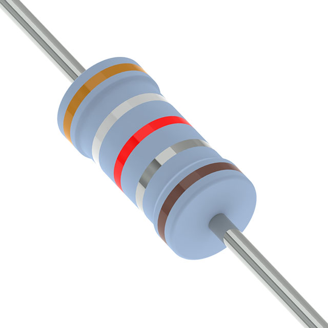 MFR50SFRF52-3R92 YAGEO  Resistencias de orificio pasante