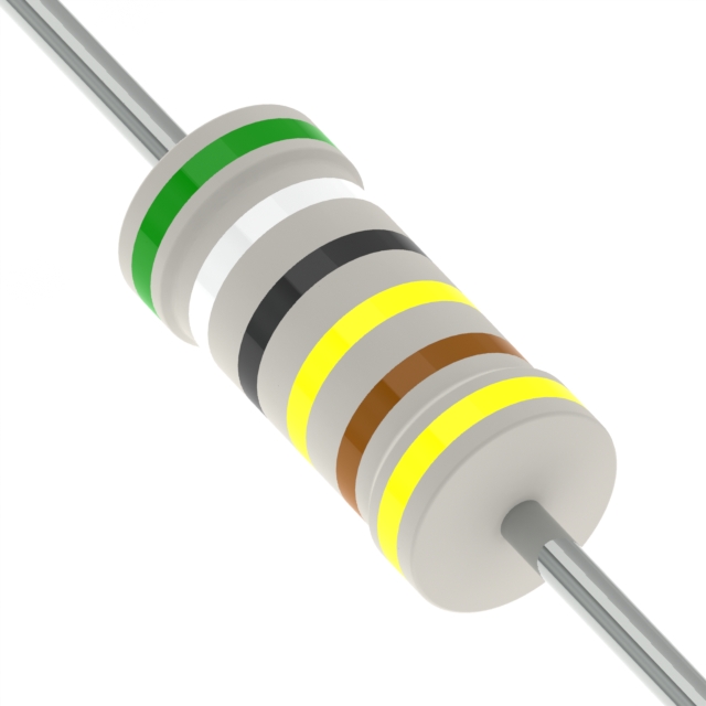 HHV1WSFT-73-5M9 YAGEO  Durchgangslochwiderstände