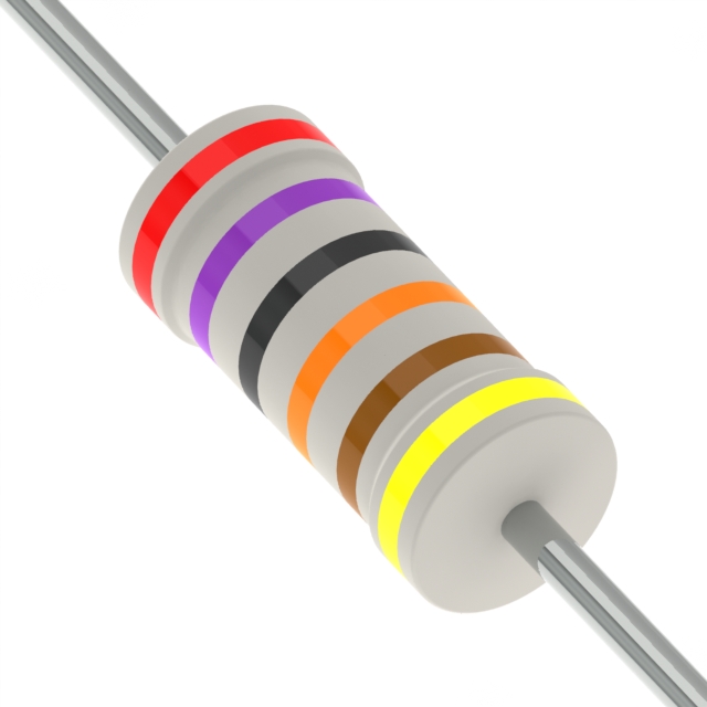 HHV-25FB-52-270K YAGEO  Resistencias de orificio pasante