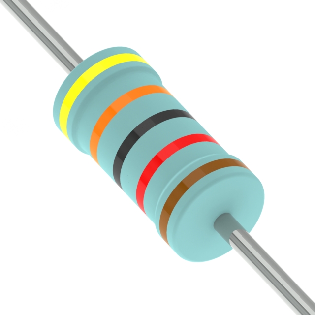 FM0207FTE52-43K YAGEO  Resistencias de orificio pasante