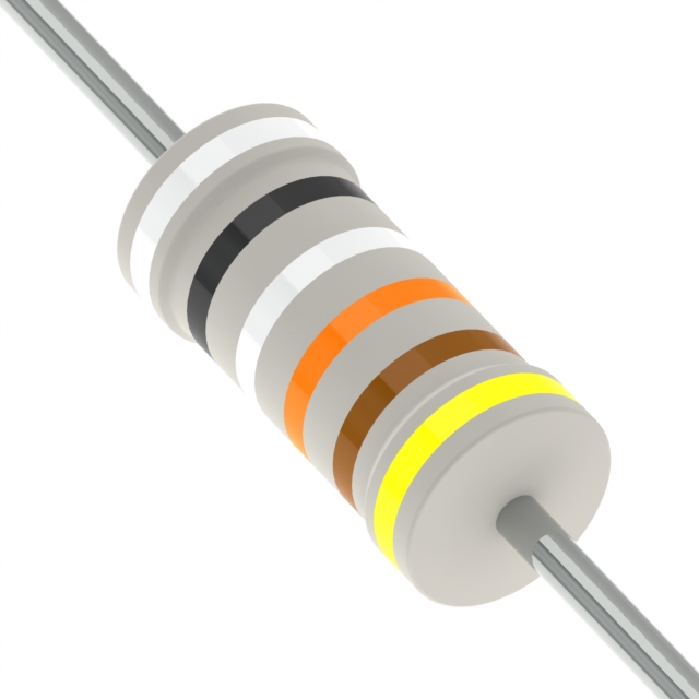 HHV-50FR-52-909K YAGEO  Resistencias de orificio pasante