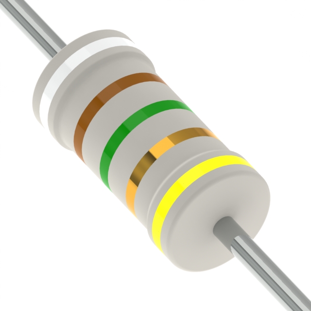 HHV-25JB-52-9M1 YAGEO  Resistencias de orificio pasante