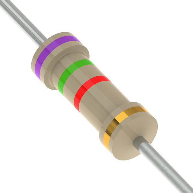 CFR100JT-52-7K5 YAGEO  Resistencias de orificio pasante