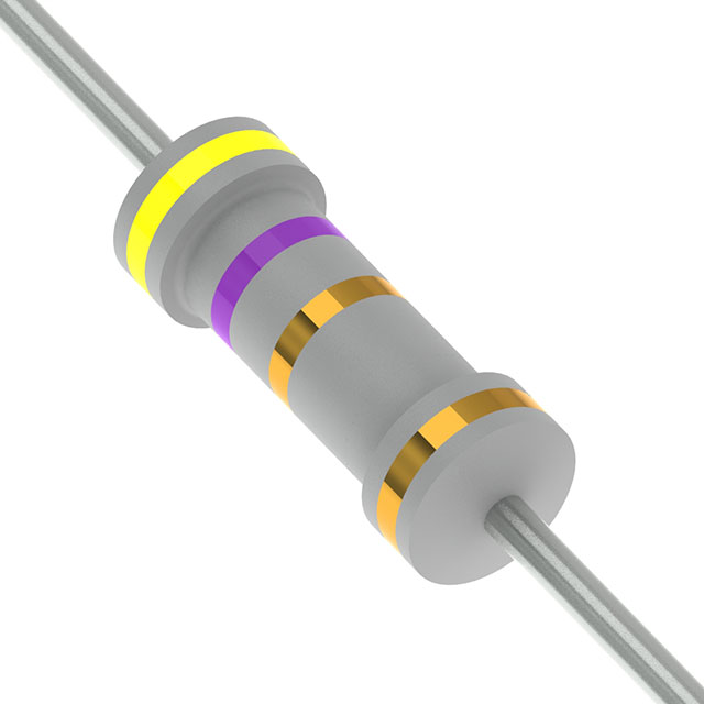 RSF1WSJR-52-4R7 YAGEO  Resistori passanti