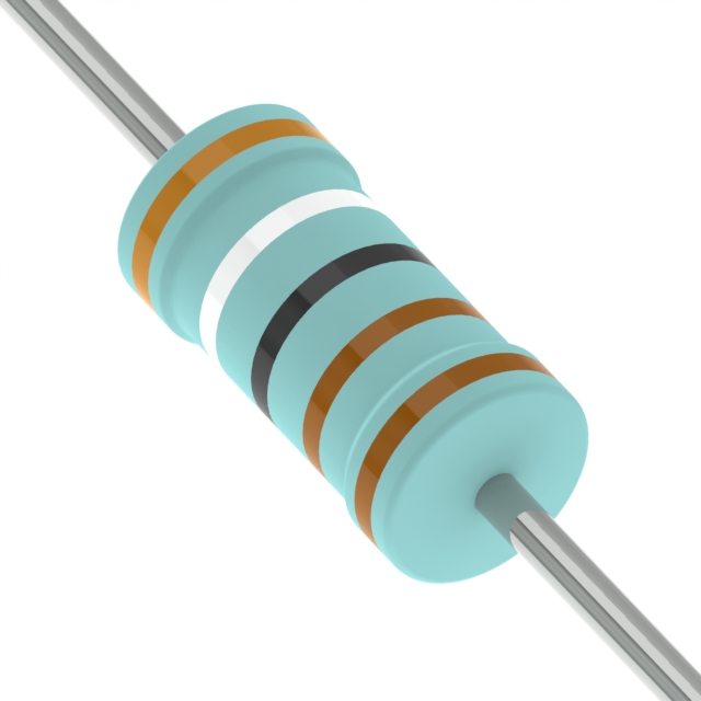 FMF1WSFRF52-3K9 YAGEO  Resistencias de orificio pasante