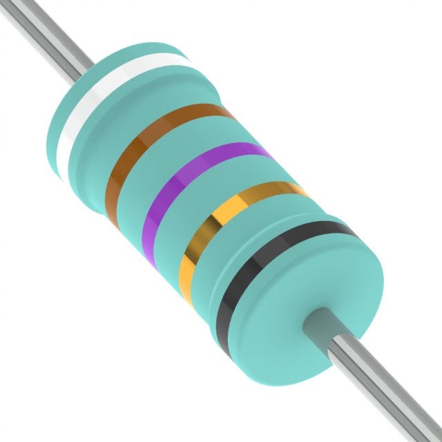 NKN5WSJR-73-0R91 YAGEO  Resistencias de orificio pasante