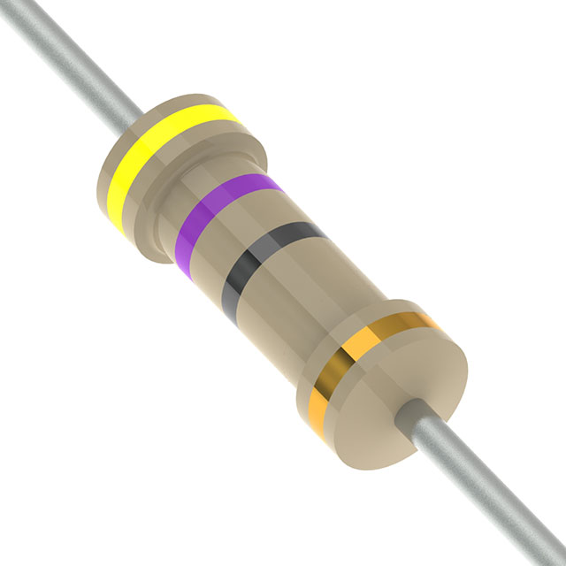 CFR25SJR-52-47R YAGEO  Resistori passanti