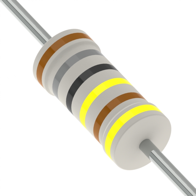 HHV1WSFT-73-1M8 YAGEO  Resistencias de orificio pasante