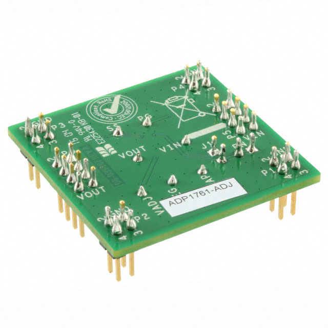 ADP1761-ADJ-EVALZ Analog Devices Inc.  Cartes d'évaluation de régulateurs de tension linéaires