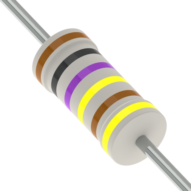 HHV-50FR-52-1M07 YAGEO  Resistencias de orificio pasante