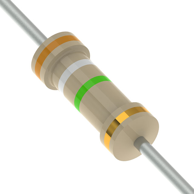 CFR-25JB-52-3M9 YAGEO  Resistencias de orificio pasante