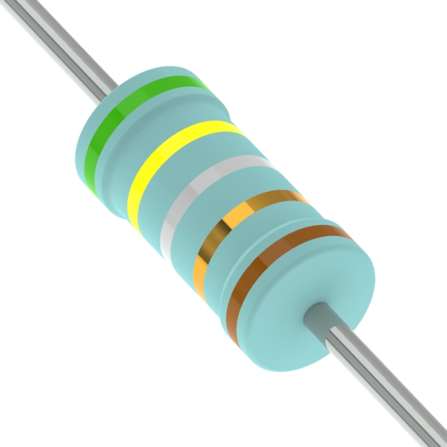 MF0207FTE52-54R9 YAGEO  Resistori passanti