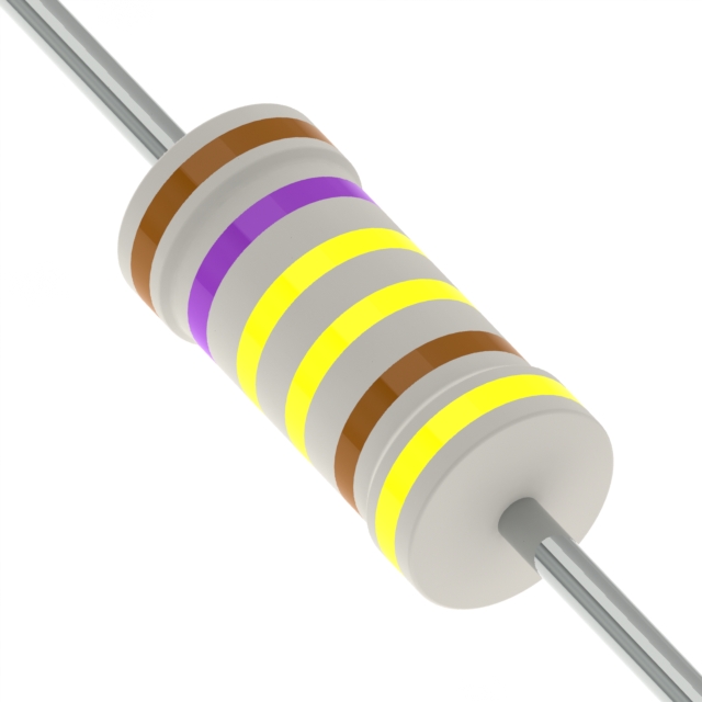 HHV-25FB-52-1M74 YAGEO  Resistencias de orificio pasante