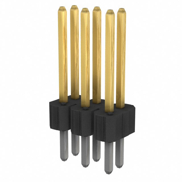 55030-206HLF Amphenol ICC (FCI)  Headers Male Pins
