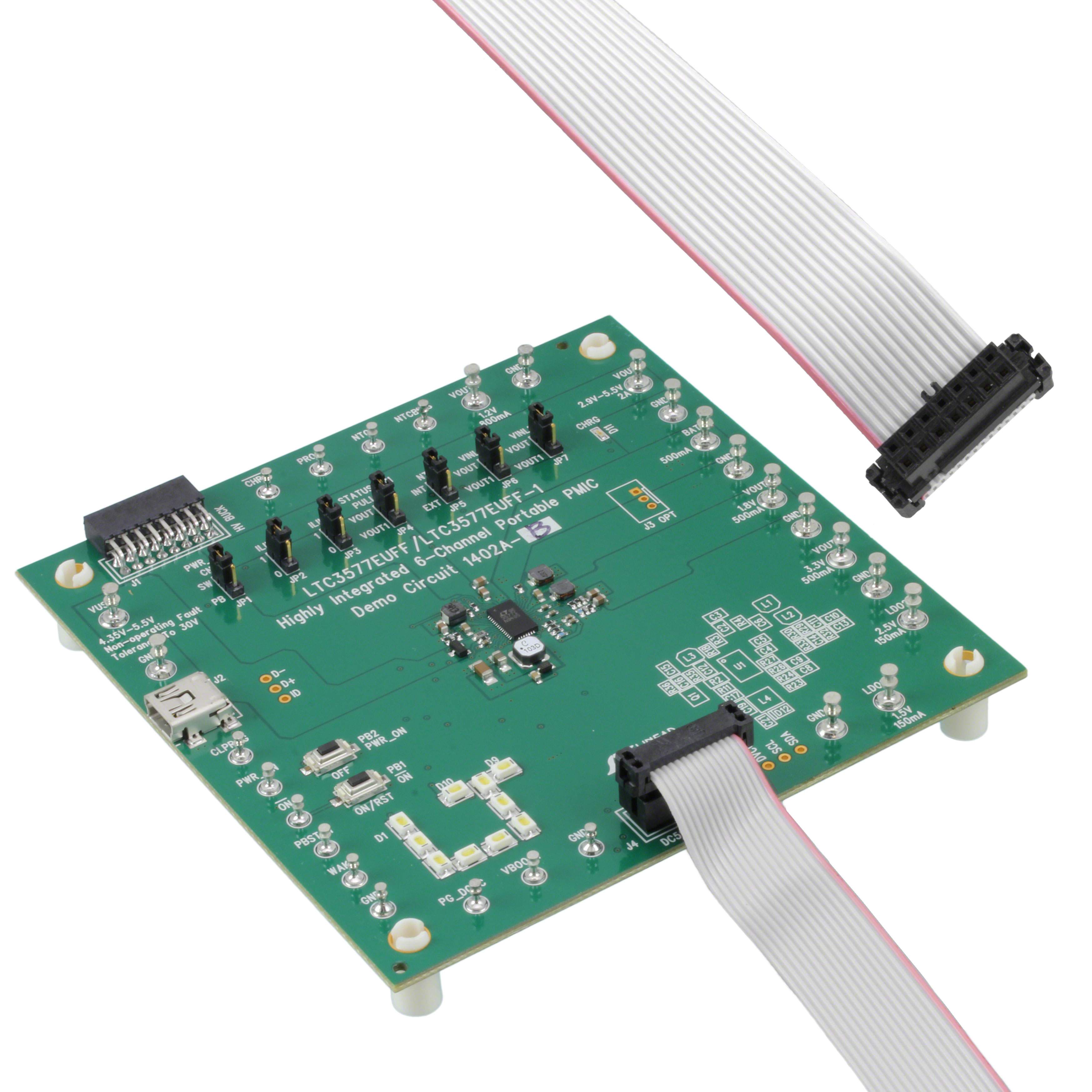 DC1402A-B Analog Devices Inc.  Cartes et kits d'évaluation et de démonstration