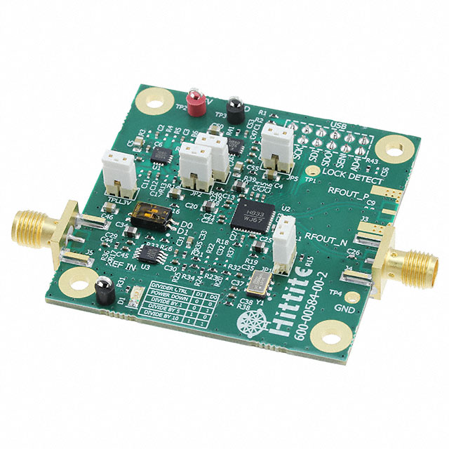 EVAL01-HMC833LP6GE Analog Devices Inc.  Cartes et kits d'évaluation et de démonstration