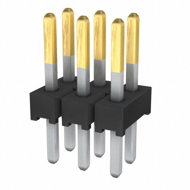 TMM-103-03-L-D Samtec Inc.  Headers Male Pins