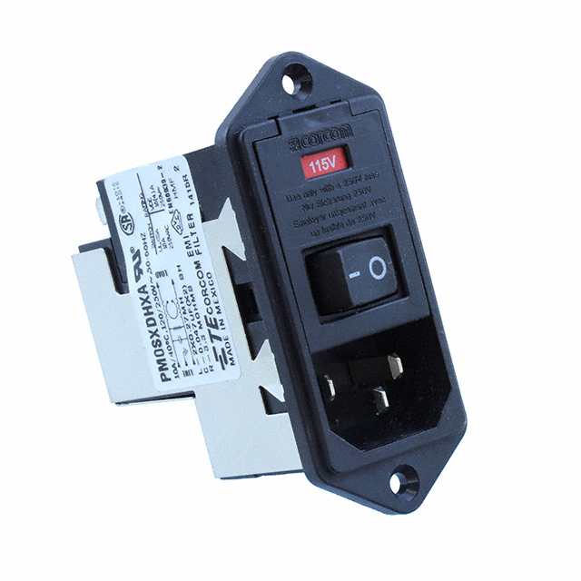 1-6609940-9 TE Connectivity Corcom Filters  Moduli di ingresso alimentazione (PEM)