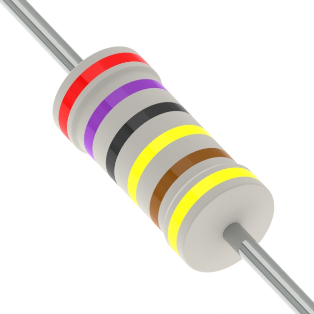 HHV-25FR-52-2M7 YAGEO  Resistencias de orificio pasante