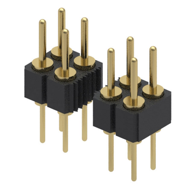 450-10-264-00-001000 Mill-Max Manufacturing Corp.  Embases à broches mâles