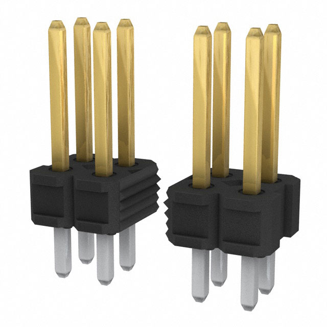 75844-124-72 Amphenol ICC (FCI)  Headers Male Pins